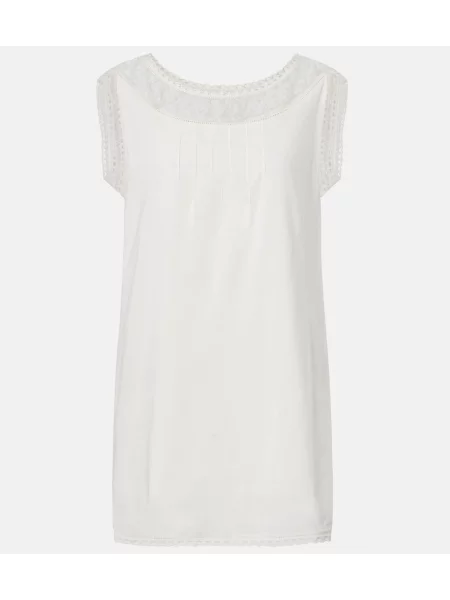 Rochie Posse din dantelă alb