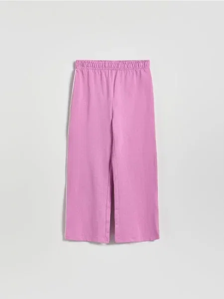 Reserved Спортивні штани з лампасами світло-ліловий 