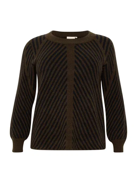 KAFFE CURVE Sveter Very mokka