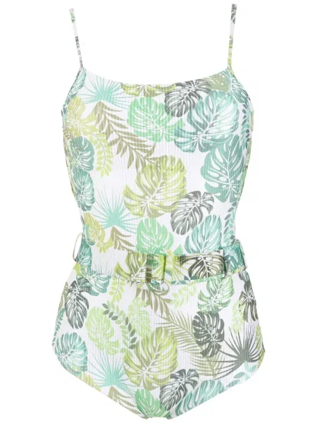 Costum de baie Amir Slama cu imagine verde