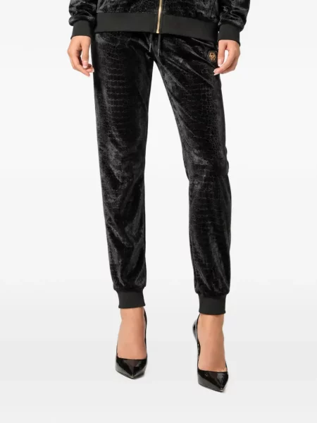 Pantaloni de jogging Philipp Plein alergare negru