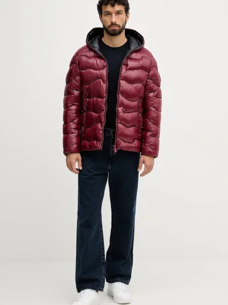 Куртка Save The Duck бордовая