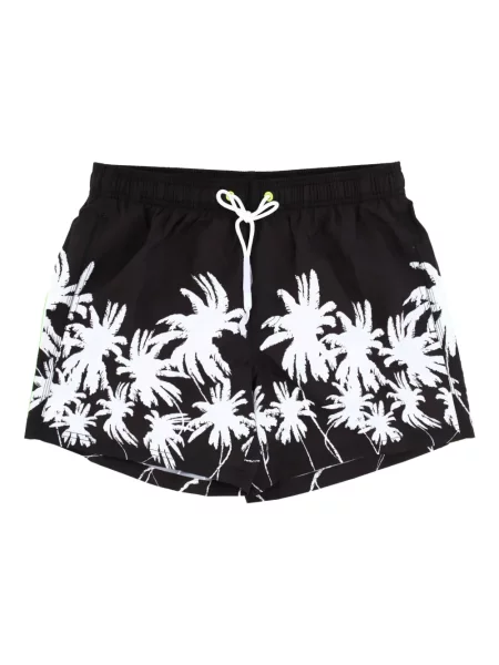 Kąpielówki Sundek z nadrukiem czarne