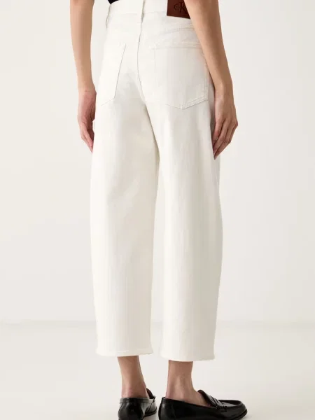 Calvin Klein Jeans jeansy barrel beżowe
