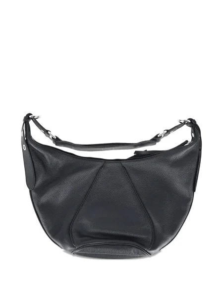 Geanta de piele By Far din piele negru