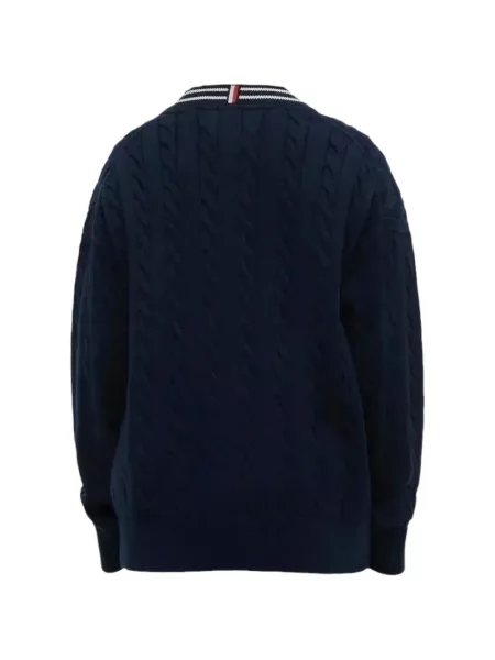 Gyerek kardigán Tommy Hilfiger kék