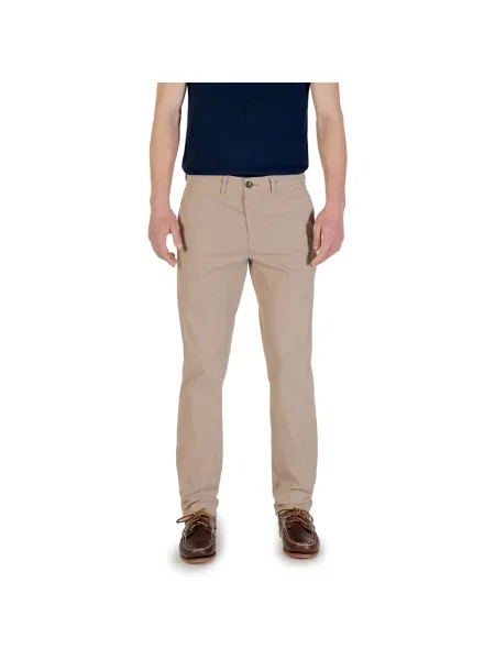 Pantaloni chino Borghese albastru