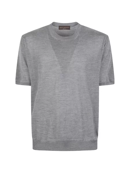 Scurt tricou Brett Johnson tricotate gri