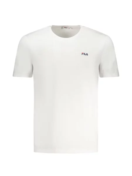 Tricou Fila cu imagine cu decolteu rotund alb