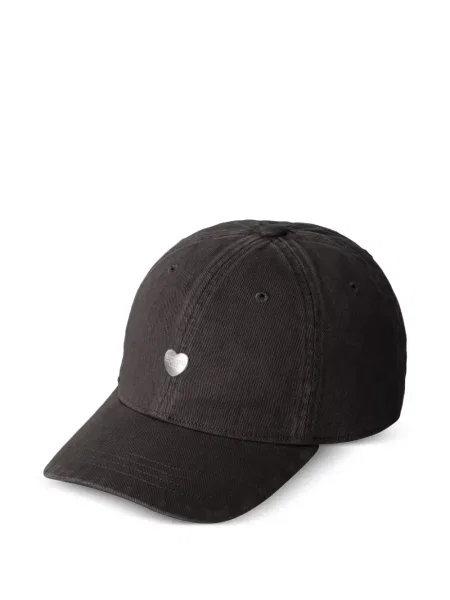 Șapcă Carhartt Wip cu aplicații cu motiv cu inimi negru