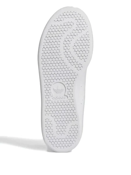 Top Adidas alergare cu decolteu în V alb