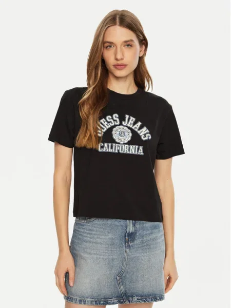 Guess Jeans Tricou negru