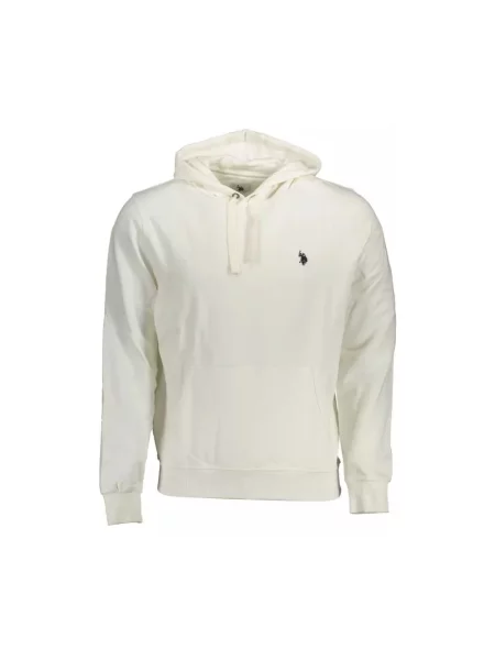 Bluza z kapturem U.s Polo Assn. z kapturem biała