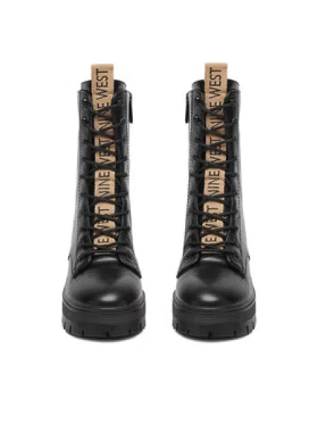 Kotníková obuv Nine West černé