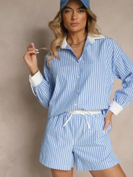 Pantaloni scurți Kinthea Albaștri albastru