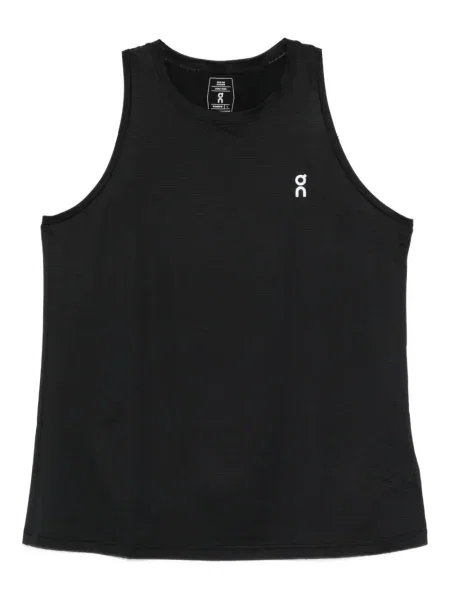 Top On-running fără mâneci negru