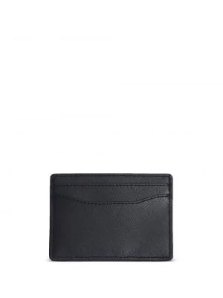 Kožená peněženka Marc Jacobs černá