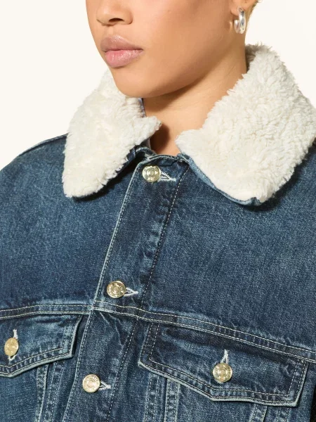 Tommy Jeans Džínová Bunda modrá