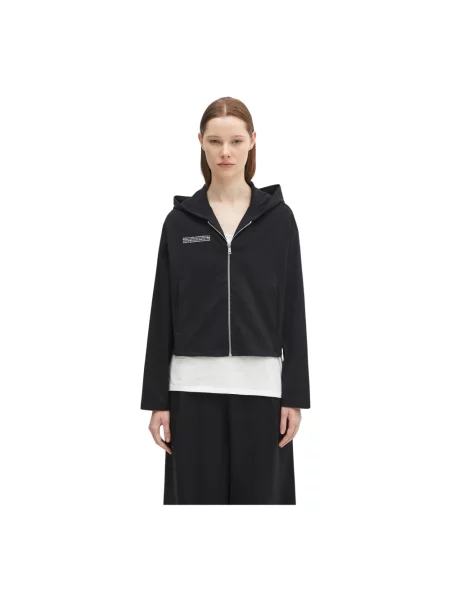 Bluza rozpinana Pangaia czarna