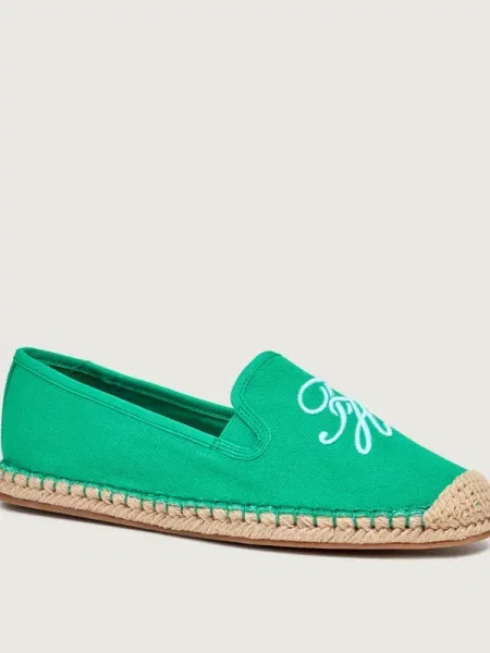 Espadrile Tommy Hilfiger Th Script Summer Espadrille verde