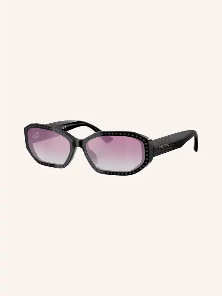 Jimmy Choo Sluneční Brýle černá/růžová gradient černé