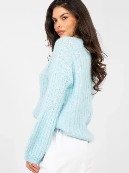 Pulover Italy Moda alb