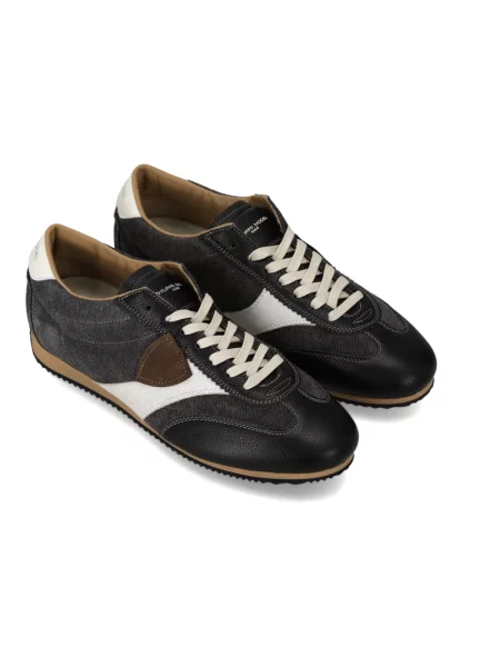 Buty do biegania Philippe Model skórzane do biegania czarne
