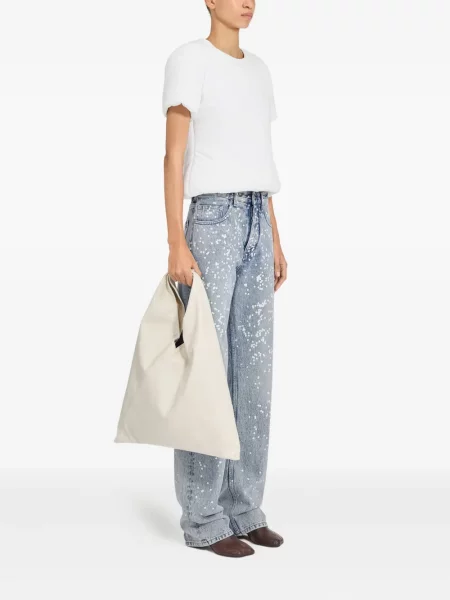 Blugi Mm6 Maison Margiela cu 5 buzunare albastru