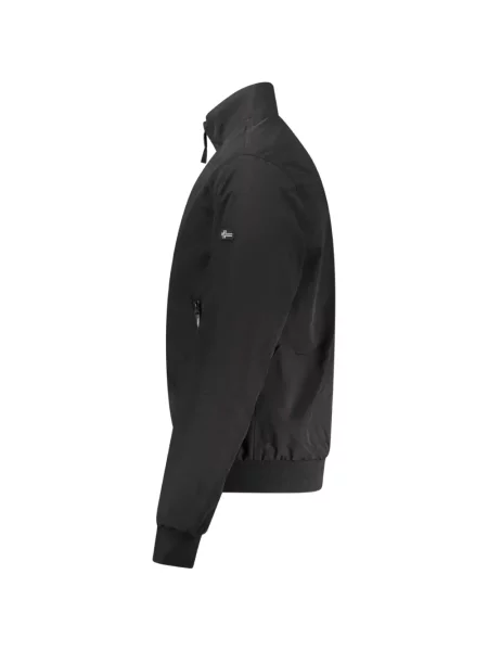 Geacă Norwegian Rain din fleece negru