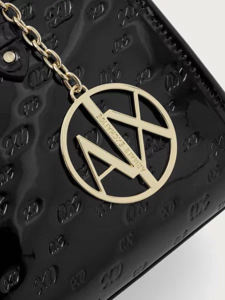 Кожаная сумка через плечо Armani Exchange