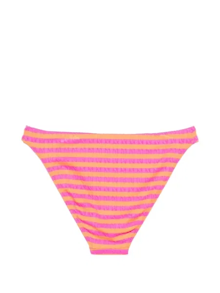 Bikini Polo Ralph Lauren cu dungi cu broderie albastru