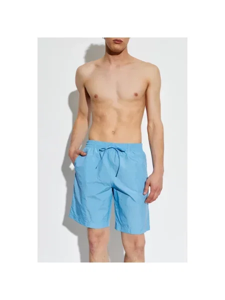 Kąpielówki Mm6 Maison Margiela niebieskie