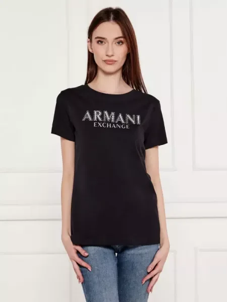 Armani Exchange Póló fekete