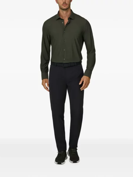 Cămașă Boggi Milano stretch verde