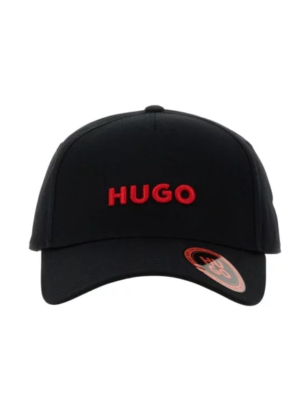Czapka z daszkiem Hugo czarna