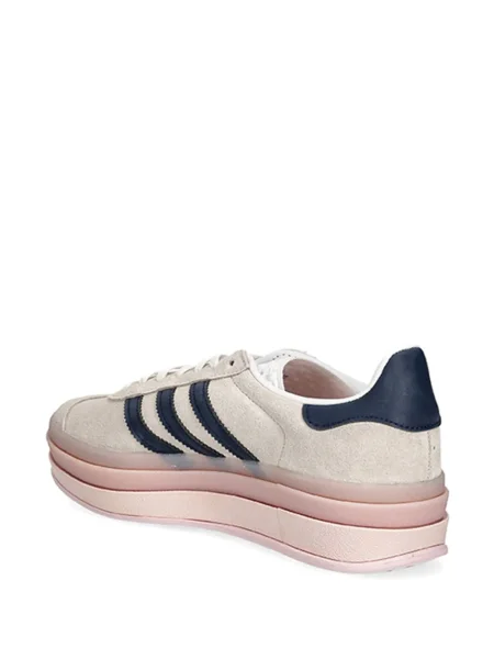 Ριγέ τρέξιμο παντελόνι Adidas με αυτόγραφο μαύρο