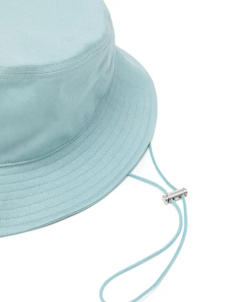 Pălărie Maison Kitsune cu imagine albastru