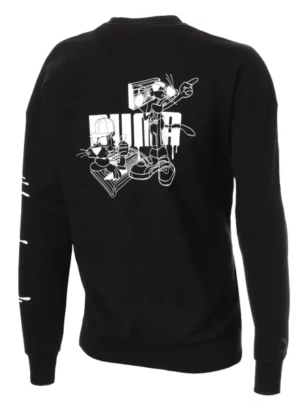 Marškinėliai Puma juoda