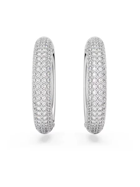 Kolczyki Swarovski białe
