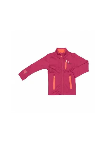 Bluza dziewczęca z polaru Peak Mountain Gaynur różowa