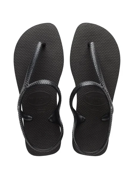 Havaianas sandali črna