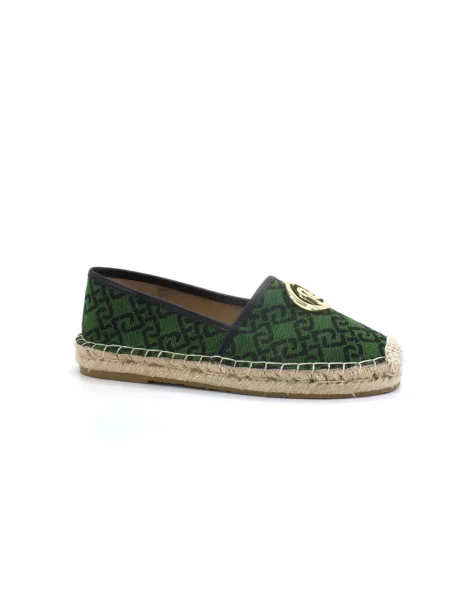 Espadryle Liu Jo skórzane zielone