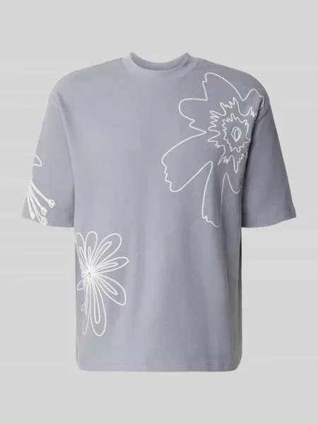 T-shirt z wyhaftowanym motywem Jake*s Studio Men