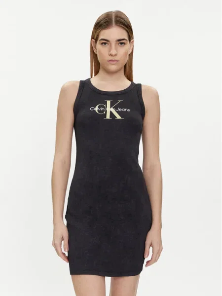 Calvin Klein Jeans Nyári ruha Archival Monologo fekete