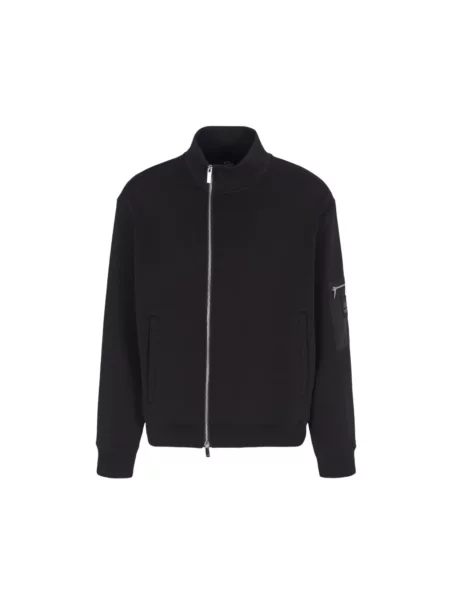 Bluza rozpinana Armani Exchange czarna