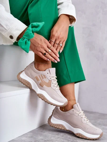 Tenisky Vinceza béžové