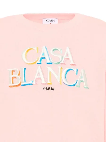Sweter dziecięcy Casablanca różowy