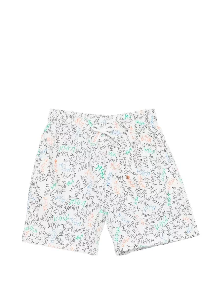 Szorty dziecięce Msgm białe