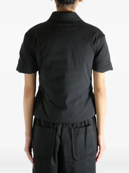 Polo majica Mm6 Maison Margiela crna