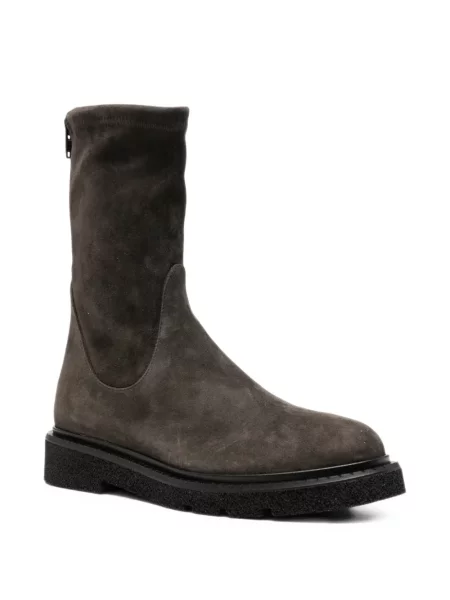 Botine Guglielmo Rotta din piele de căprioară maro